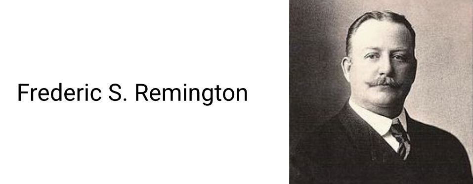 Frederic Sackrider Remington Frederic Sackrider Remington