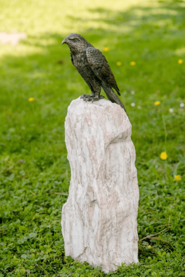 Rottenecker Roter Milan auf Rosario-Säule, klein