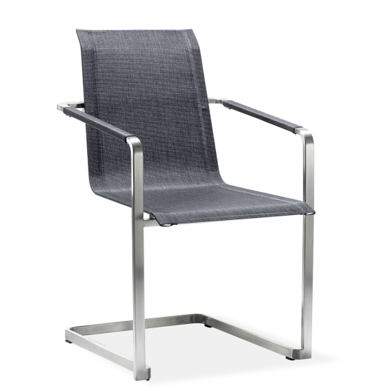 Solpuri Jazz Freischwinger in coal - Ausstellungsstück