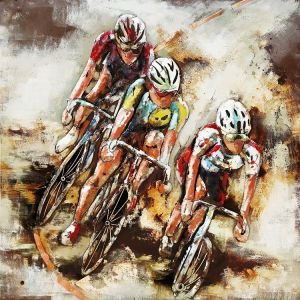 Metall - Wandbild "Tour de France 2" 
