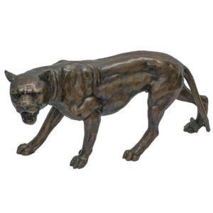 Bronzeskulptur "Großer Jaguar"