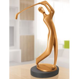Edition Strassacker Bronzeskulptur "Golfer" von Torsten Mücke - limitiert
