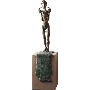 Edition Strassacker Bronzeskulptur "Die Wüstenkönigin" von Woytek - limitiert auf 99 Stück