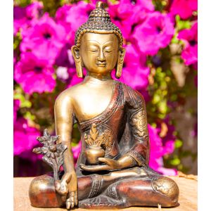 Sitzender Medizin-Buddha - 19,5cm