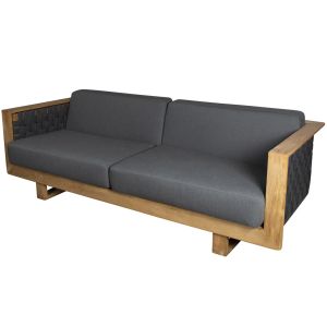 Cane-line Angle 3er Lounge Sofa inkl. Kissen