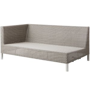Cane-line Connect Dining Lounge 2-Sitzer Modulsofa, rechts