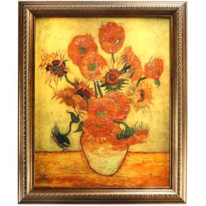 Goebel Wandbild "Sonnenblumen" nach Vincent van Gogh