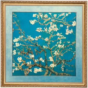 Goebel Wandbild "Mandelbaum Blau" von Vincent van Gogh
