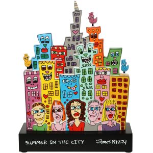 Goebel Skulptur "Summer in the City" von James Rizzi