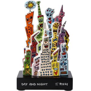 Goebel Skulptur "Day and Night" von James Rizzi