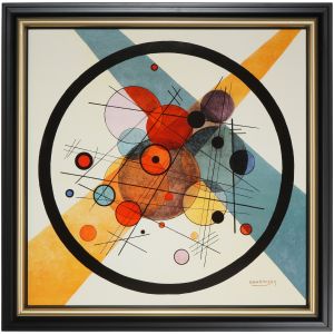 Goebel Wandbild "Kreise im Kreis" von Wassily Kandinsky