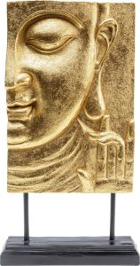 Buddha-Relief "Weisheit" auf Ständer