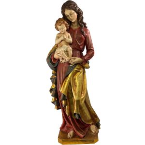 Holzfigur "Madonna mit Jesuskind" von Karl Nocker