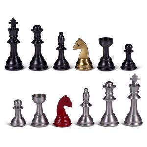 Authentic Models Schach-Set Metall GR033