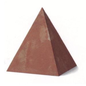 TonStudio Terrakotta Skulptur Pyramide