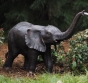 Bronze-Wasserspeier Elefant