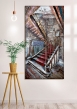 Metall - Wandbild "Mysterious Stair" von Gilde