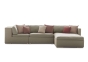 Dedon Lounge in taupe