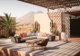 Dedon Paros Lounge Möbel auf einer Terrasse 