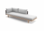 Dedon Sealine Lounge Daybed links in titan