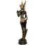 Bronzeskulptur "Apsonsi der thailändischen Mythologie"