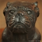 Hund aus Bronze 