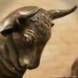 Bronzefigur "Bulle und Bär - Börse" 