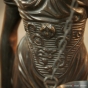 Justitia als Statue aus Bronze