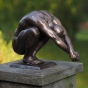 Bronzeskulptur "Bereit zum Sprung" Aktfigur