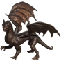 Drache aus Bronze