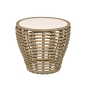 Cane-Line Basket Couchtisch klein in natural inkl. Keramikplatte