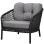 Cane-line Ocean Large Loungesessel Dark grey
