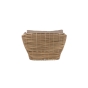 Cane-Line Basket Daybed inkl. Kissen in natur von hinten