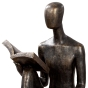Skulptur "Lesen - Buch"