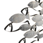 Wandrelief "Fische im Schwarm"