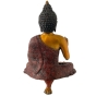 Sitzender Buddha Amoghasiddhi aus Messing - 50cm