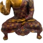 Sitzender Buddha Amoghasiddhi aus Messing - 50cm