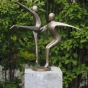 Bronzefigur Tanzpaar auf Sockel 