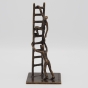 Bronzeskulptur "Der Himmel ist das Ziel"