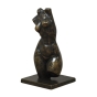 Bronzeskulptur "Weiblicher Torso", klein