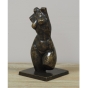 Bronzeskulptur "Weiblicher Torso" klein