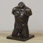 Bronzeskulptur "Männlicher Torso" klein