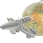 Authentic Models Flugzeug Mobile "Um die Welt herum"