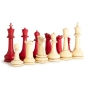 Authentic Models Spiel "Schachfiguren nach Staunton"