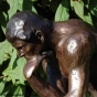 Oberkörper von der Bronzeskulptur Der Denker von Auguste Rodin
