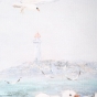 Wandbild "Möwenküste" 