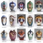 Bosa Skulptur "Primates Brazza Maske" von Elena Salmistraro