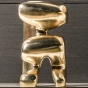 FRIGG Bronzefigur poliert