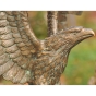 Bronzefigur "Seeadler" mit offenen Flügeln 89001