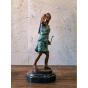 Bronzeskulptur "Diana, klein"